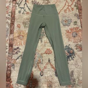Lululemon Green Leggings Size 4
